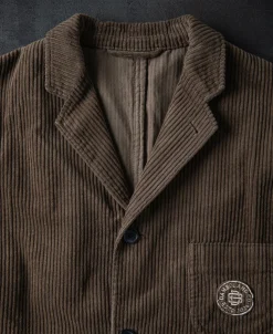 Discount 1960s Corduroy Pocket Sport Coat - Brown Jackets&coats