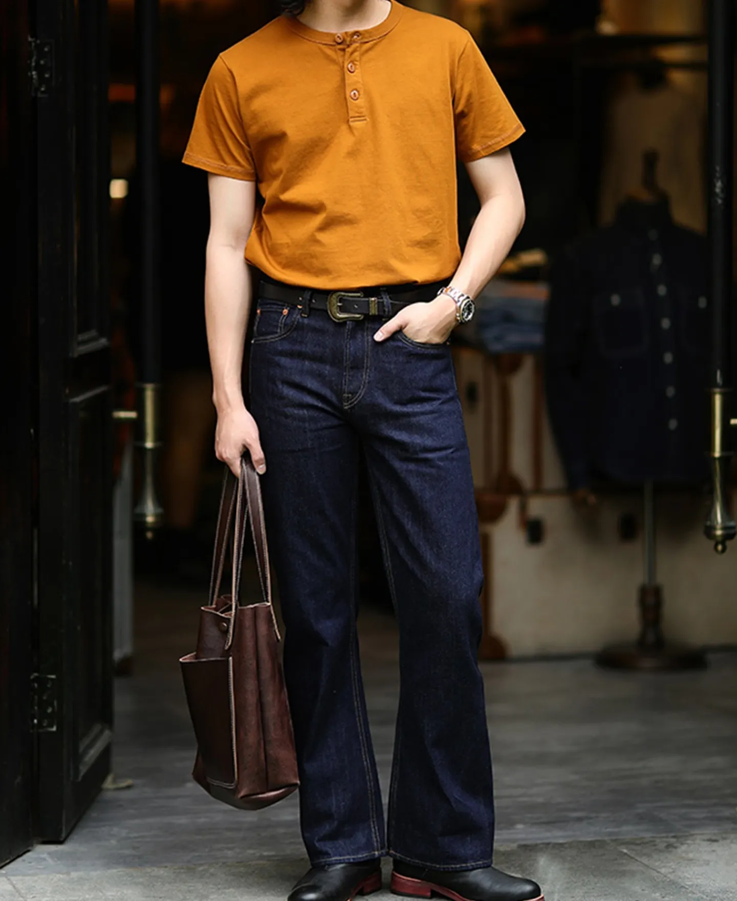 Best 1980s Flared Selvedge Denim Jeans Jeans | Denim