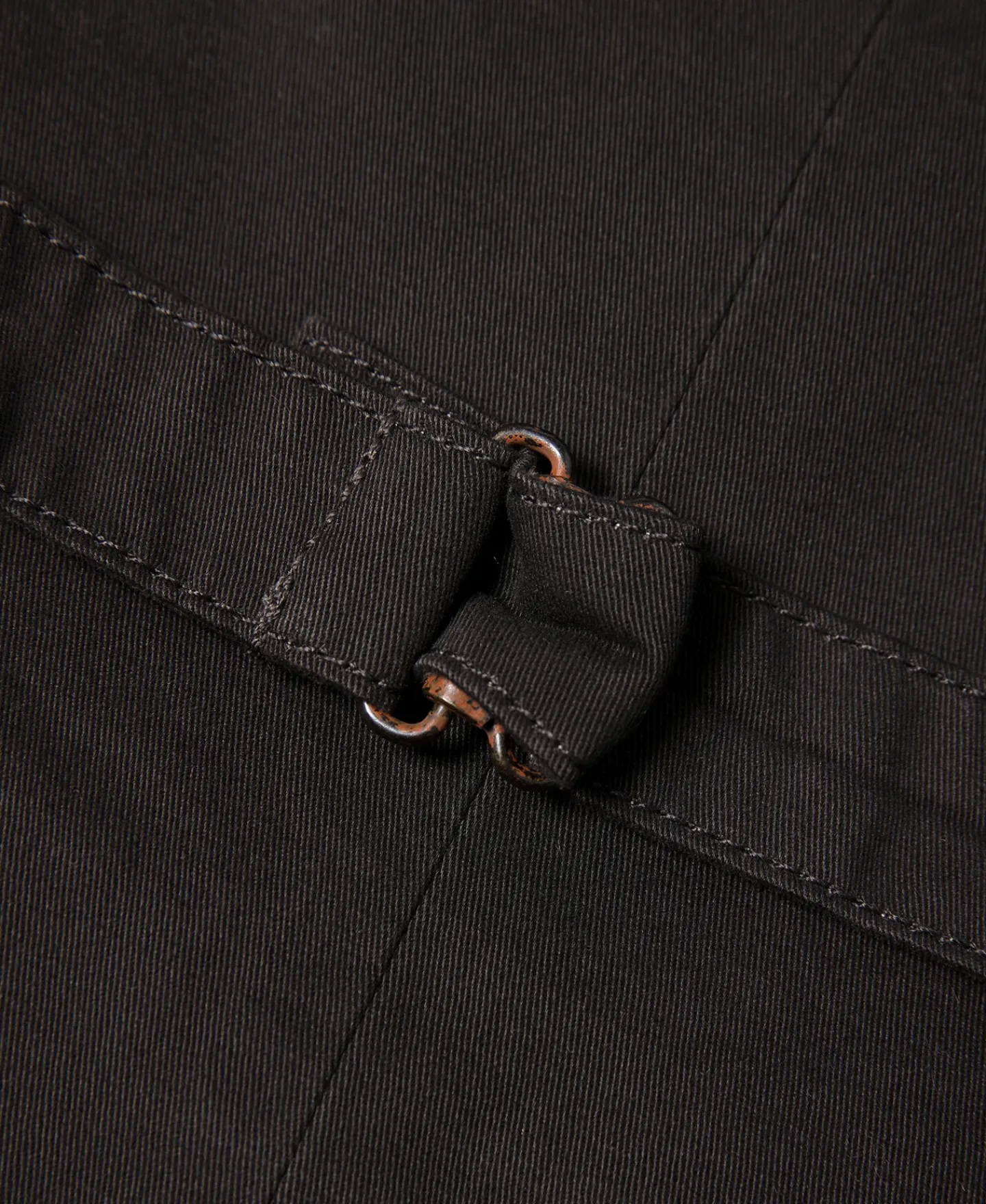 Online 1920s French Salt & Pepper Striped Chambray Vest Waistcoats