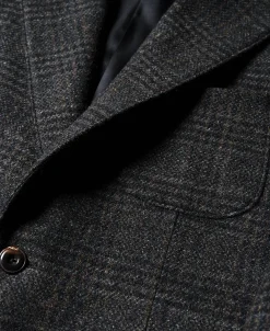 Discount 1930s Glen Plaid Tweed Suit Jacket Jackets&coats