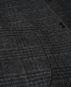 Discount 1930s Glen Plaid Tweed Suit Jacket Jackets&coats