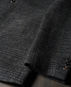 Discount 1930s Glen Plaid Tweed Suit Jacket Jackets&coats