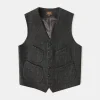 Outlet 1930s Glen Plaid Tweed Suit Vest Waistcoats