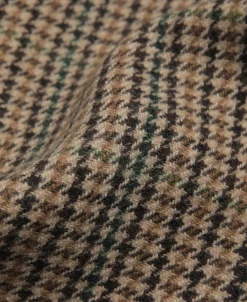 Fashion 1950s Houndstooth Tweed Blazer Jackets&coats
