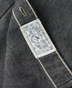 Best 1930s Jaspé Workshirt - Dark Gray Long Sleeve Shirts | Shirts