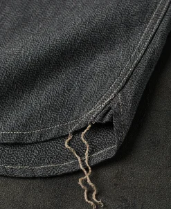 Best 1930s Jaspé Workshirt - Dark Gray Long Sleeve Shirts | Shirts
