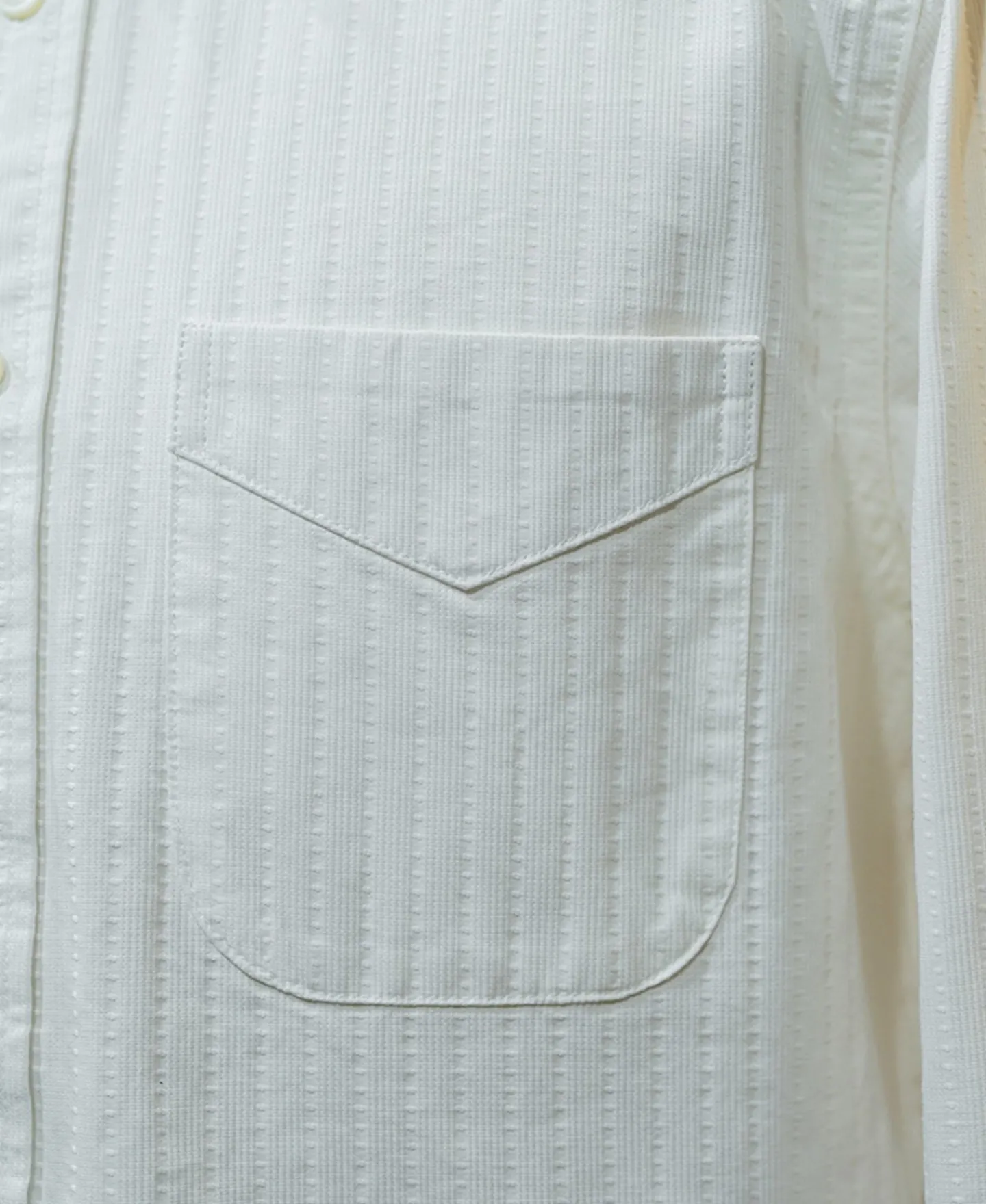 New 1920s Point Collar Jacquard Textured Dobby Shirt Long Sleeve Shirts | Shirts