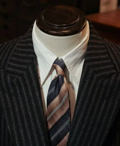 New 1920s Point Collar Jacquard Textured Dobby Shirt Long Sleeve Shirts | Shirts
