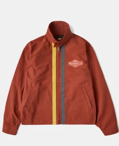Clearance 1960s Racer Short Cut Jacket - Red Jackets&coats