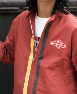 Clearance 1960s Racer Short Cut Jacket - Red Jackets&coats