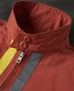 Clearance 1960s Racer Short Cut Jacket - Red Jackets&coats
