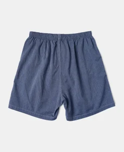 Best 1950s Retro Salt & Pepper Boxer Shorts - Royal Blue Tank Tops&vests&boxers