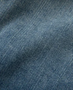 Best 1950s Slub Denim Western Shirt Denim | Long Sleeve Shirts