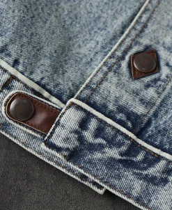 Outlet 1980s Snow Wash Denim Jacket Jackets&coats | Denim Jackets