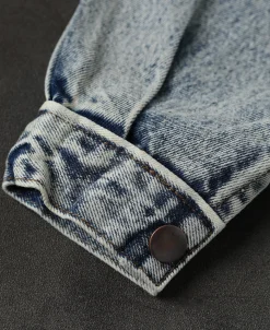 Outlet 1980s Snow Wash Denim Jacket Jackets&coats | Denim Jackets