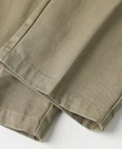 Outlet 1970s Straight-Leg Work Pants - Khaki Pants&trousers