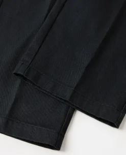 New 1970s Straight-Leg Work Pants - Black Pants&trousers