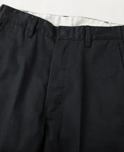 New 1970s Straight-Leg Work Pants - Black Pants&trousers