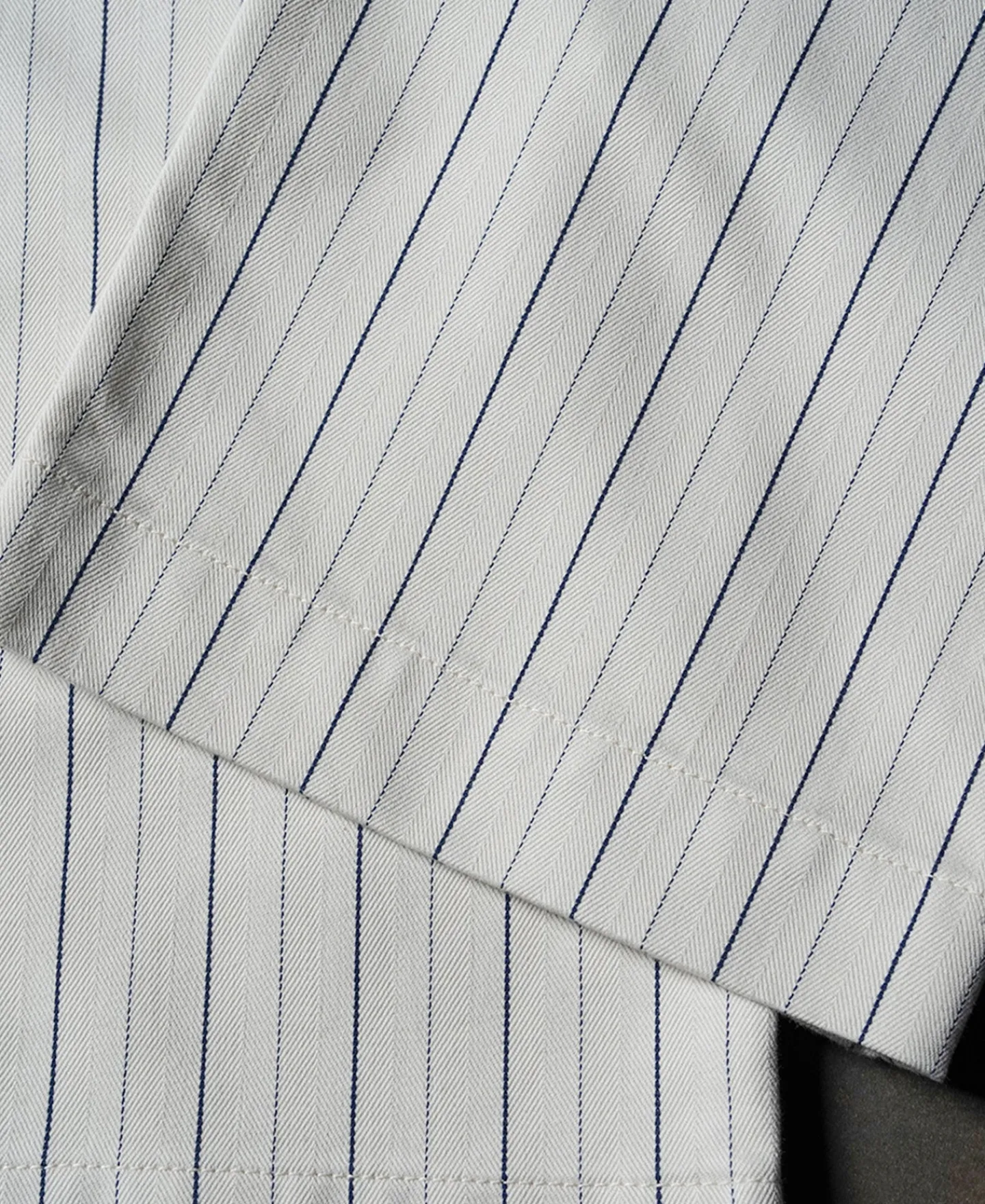 Online 1950s Striped Herringbone Milkman Trousers Pants&trousers