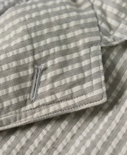 Discount 1950s Striped Seersucker Suit Jacket Jackets&coats