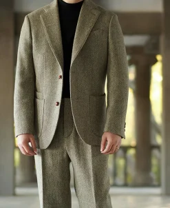 Hot 1930s Tweed Casual Suit Jacket Jackets&coats