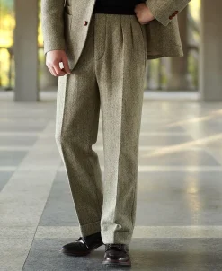 New 1930s Tweed Casual Suit Trousers Pants&trousers