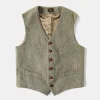 Hot 1930s Tweed Casual Suit Vest Waistcoats
