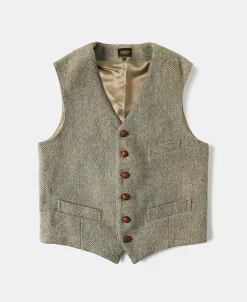 Hot 1930s Tweed Casual Suit Vest Waistcoats