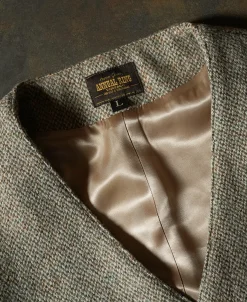 Hot 1930s Tweed Casual Suit Vest Waistcoats