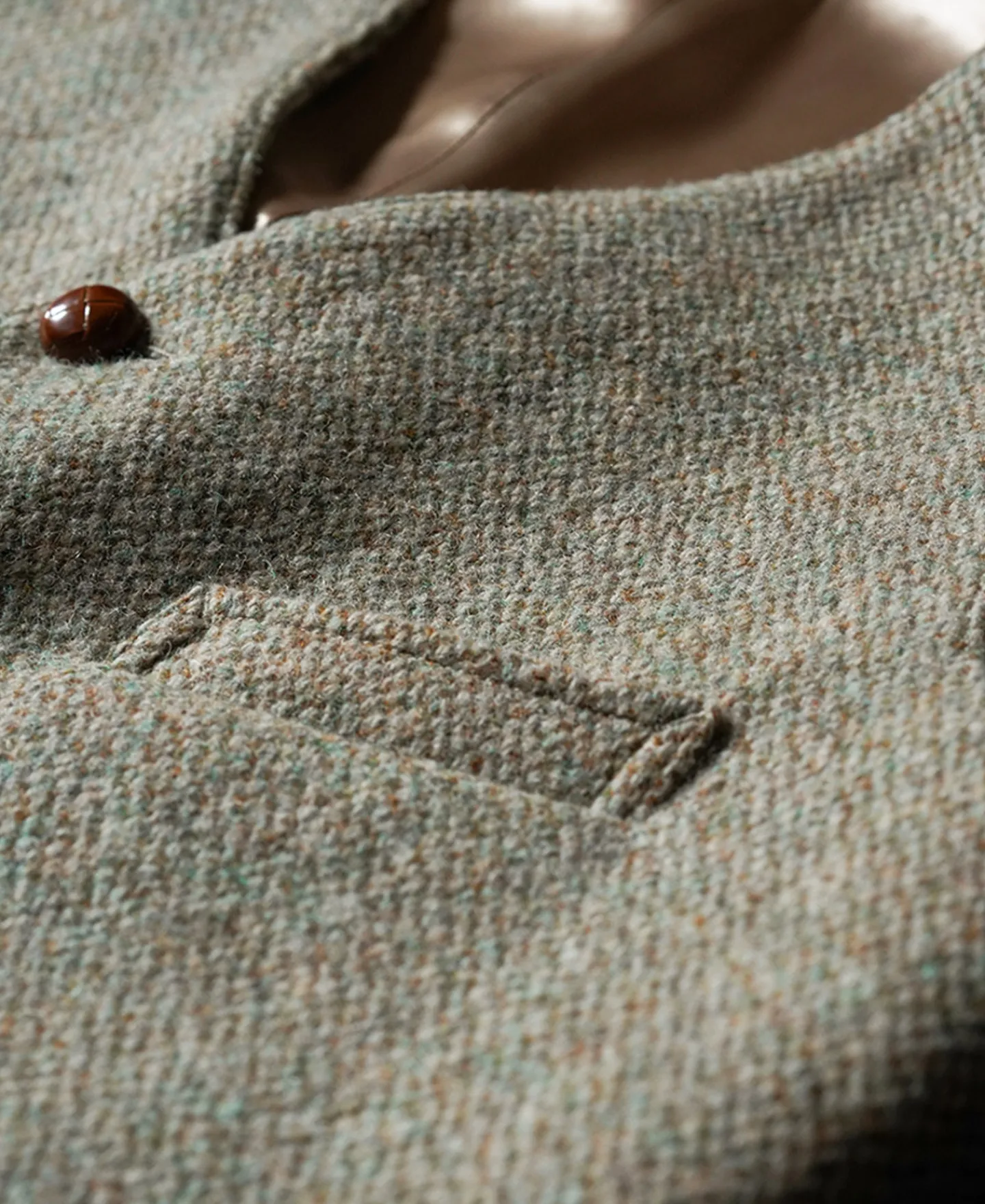 Hot 1930s Tweed Casual Suit Vest Waistcoats