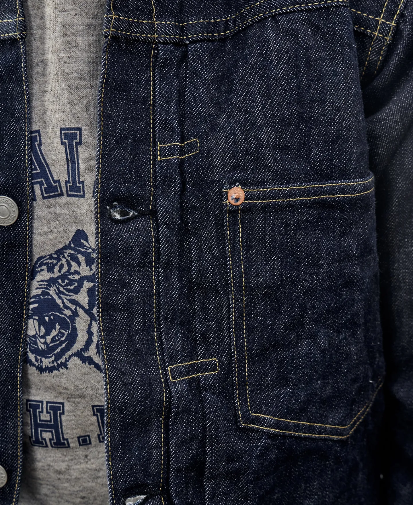 Online 1950s Type I Cropped Denim Jacket Jackets&coats | Denim Jackets