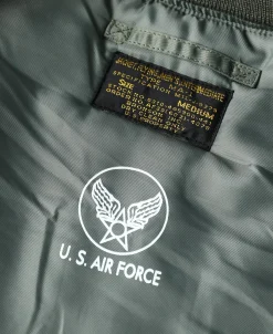Sale 1950s USAF Type MA-1 Flight Jacket Jackets&coats