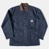 Sale 1950s Utility Chore Jacket - Navy Jackets&coats