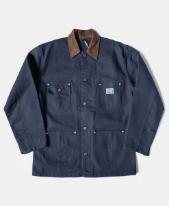 Sale 1950s Utility Chore Jacket - Navy Jackets&coats