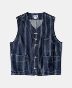Fashion 1930s Wabash Railway Work Vest Waistcoats | Denim