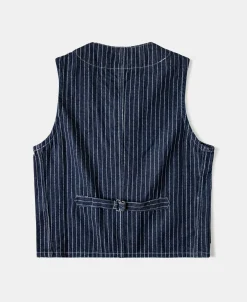 Fashion 1930s Wabash Railway Work Vest Waistcoats | Denim
