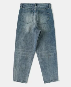 Clearance 1960s Washed Denim Trousers - Repaired Edition Jeans | Denim