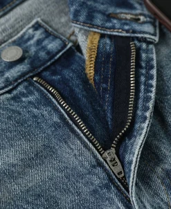 Clearance 1960s Washed Denim Trousers - Repaired Edition Jeans | Denim