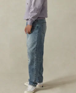 Clearance 1960s Washed Denim Trousers - Repaired Edition Jeans | Denim