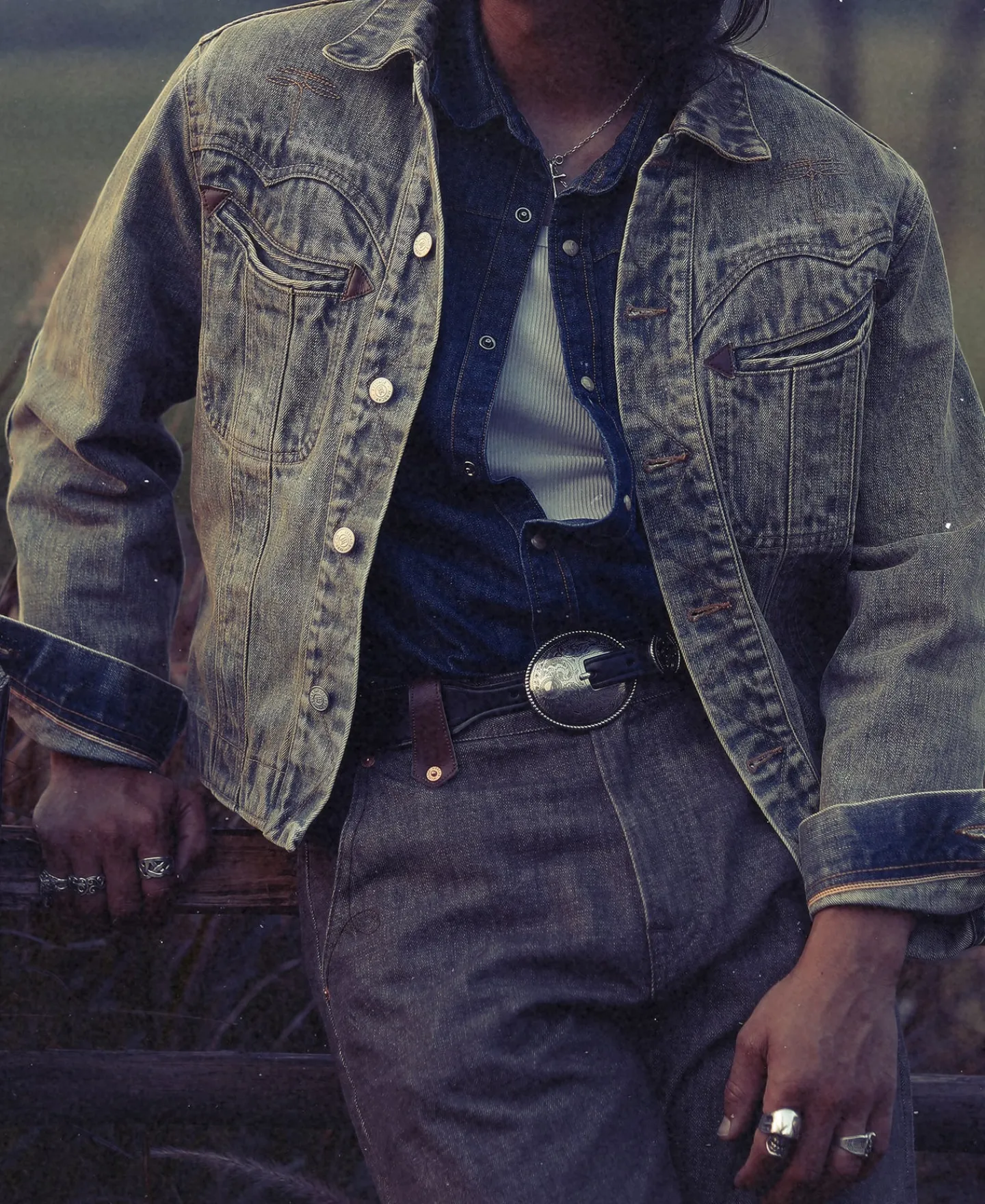 Hot 1960s Western Rider Denim Jacket Jackets&coats | Denim Jackets