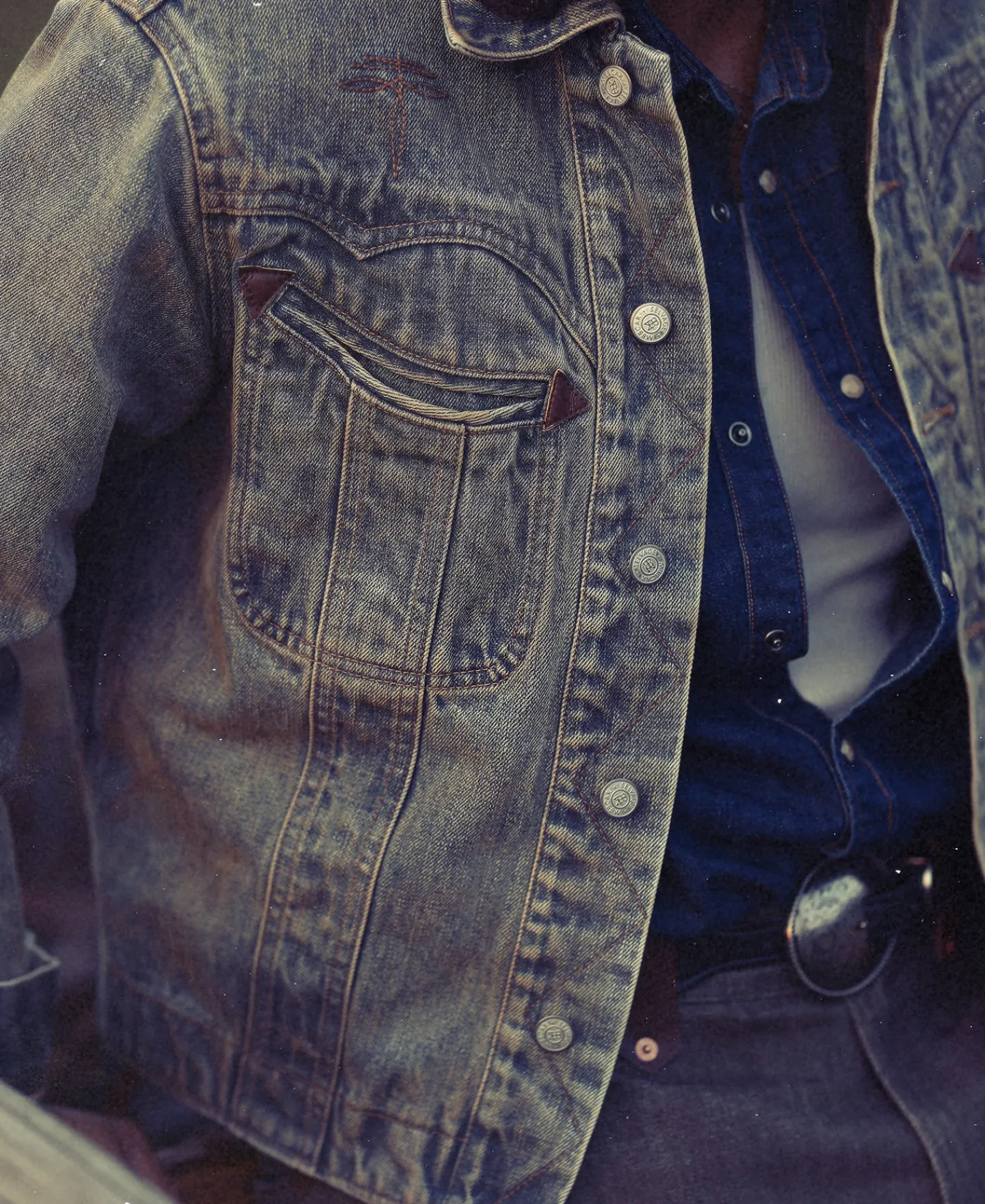 Hot 1960s Western Rider Denim Jacket Jackets&coats | Denim Jackets