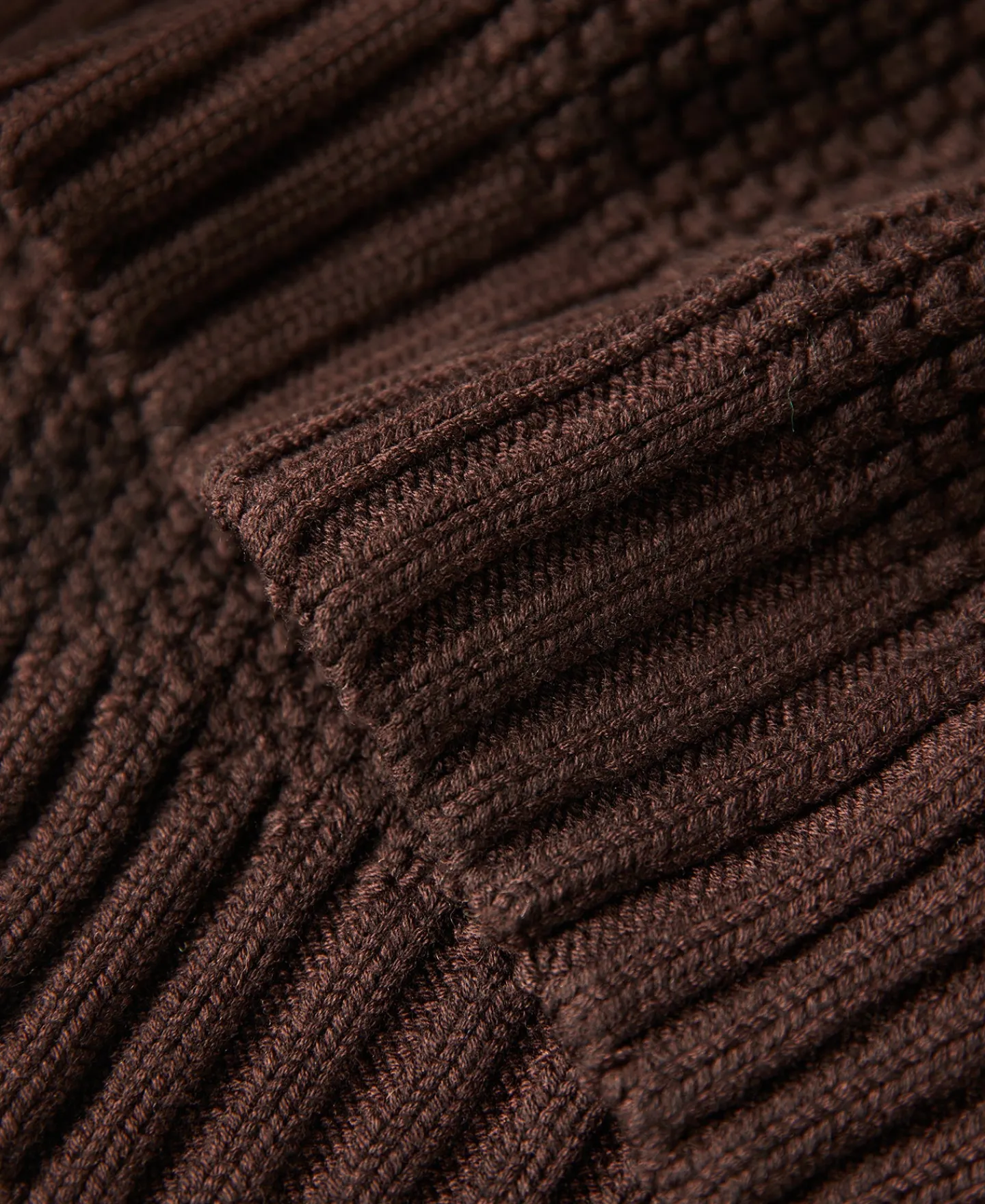 Online Shawl Collar Raglan Sleeve Wool Cardigan - Dark Brown Knitwear&sweaters