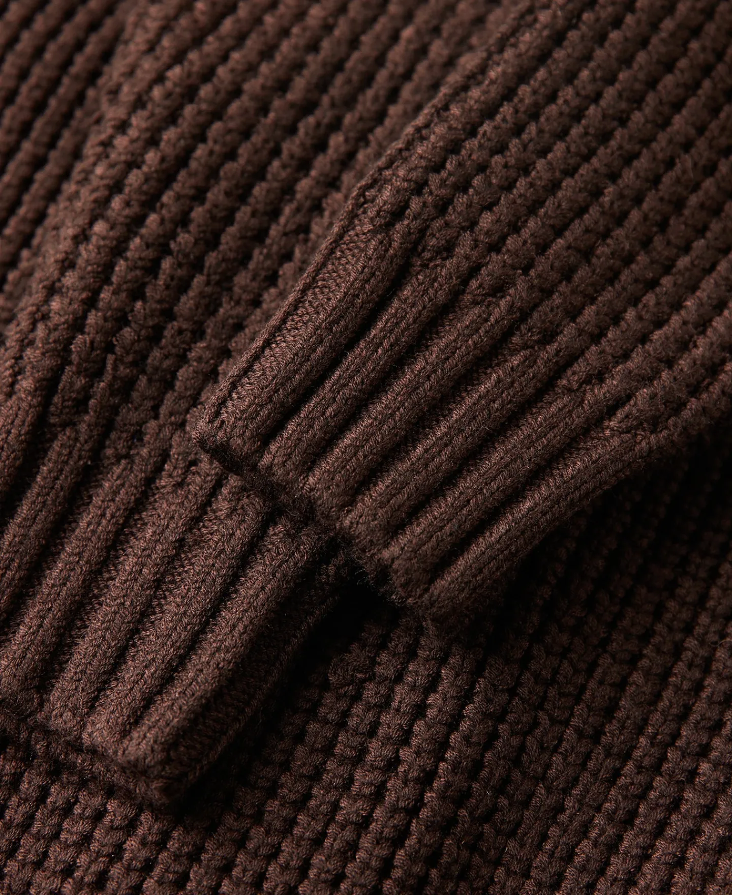 Online Shawl Collar Raglan Sleeve Wool Cardigan - Dark Brown Knitwear&sweaters