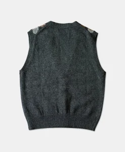 Best Shetland Wool Argyle Sweater Vest Waistcoats | Knitwear&sweaters