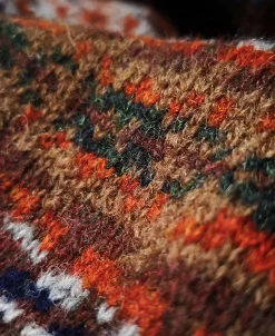 Clearance Shetland Wool Fair Isle Sweater Vest - Camel Knitwear&sweaters | Waistcoats