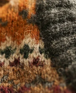 Best Shetland Wool Long Sleeve Fair Isle Sweater Knitwear&sweaters
