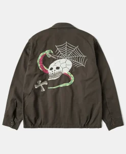 Outlet Skull Embroidery Vietnam Souvenir Jacket Jackets&coats