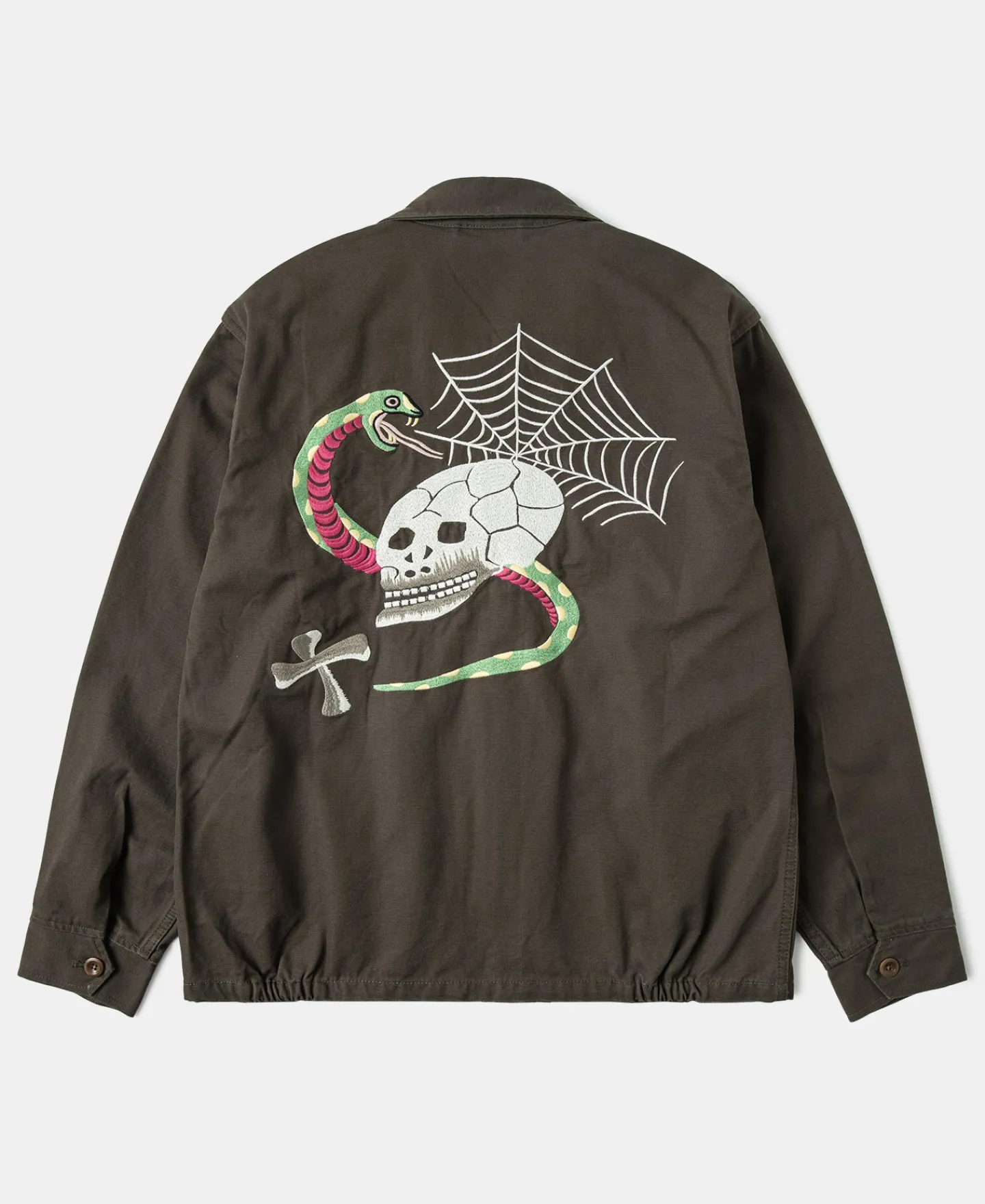 Outlet Skull Embroidery Vietnam Souvenir Jacket Jackets&coats