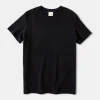 Best Slim Fit Crew Neck T-Shirt - Black Short Sleeve T-Shirts | T-shirts