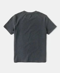Best Slim Fit Crew Neck T-Shirt - Dark Gray Short Sleeve T-Shirts | T-shirts